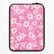 Pink Flowers - Floral Patterns Laptop Sleeve 1