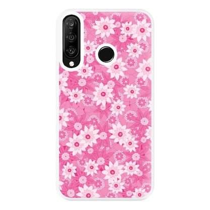 Pink Flowers - Floral Patterns Phone Case for Huawei P30 Lite