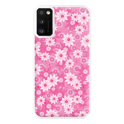 Pink Flowers - Floral Patterns Phone Case for Galaxy A41