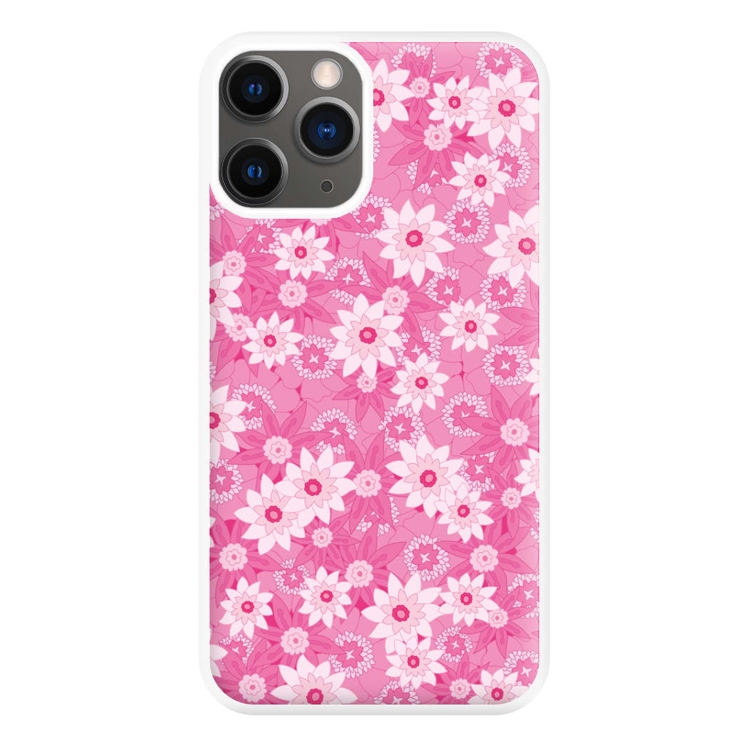 Pink Flowers - Floral Patterns Phone Case for iPhone 12 Pro Max