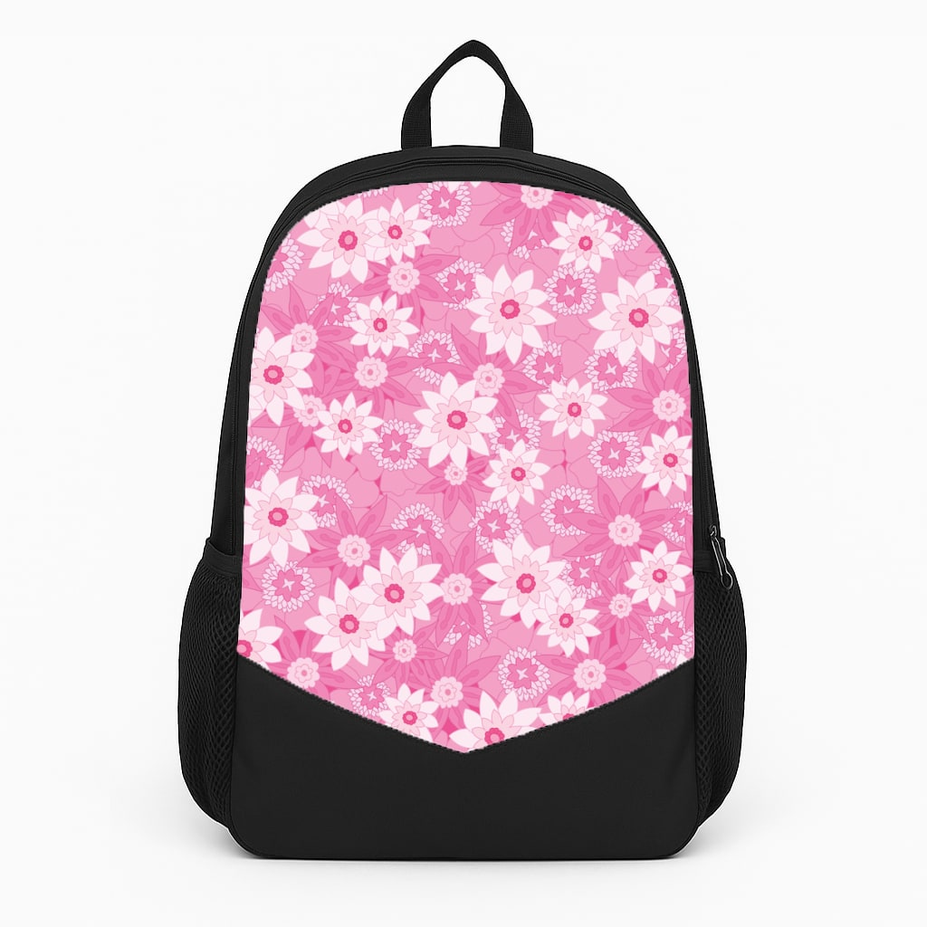 Pink Flowers - Floral Patterns Backpack