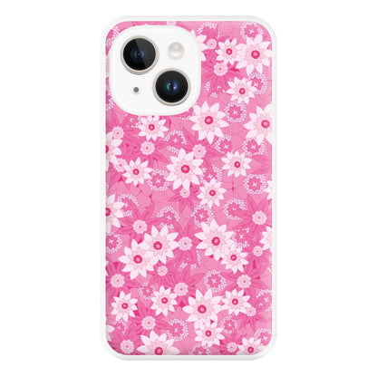 Pink Flowers - Floral Patterns Phone Case for iPhone 14 Plus