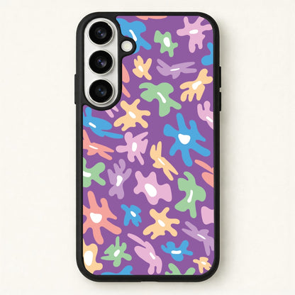 Abstract Flowers- Floral Patterns Phone Case for Galaxy S26 Plus