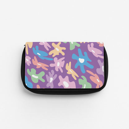 Abstract Flowers- Floral Patterns Pencil Case