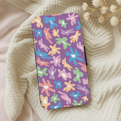 Abstract Flowers- Floral Patterns Wallet Phone Case