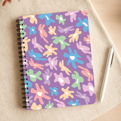 Abstract Flowers- Floral Patterns Notepad
