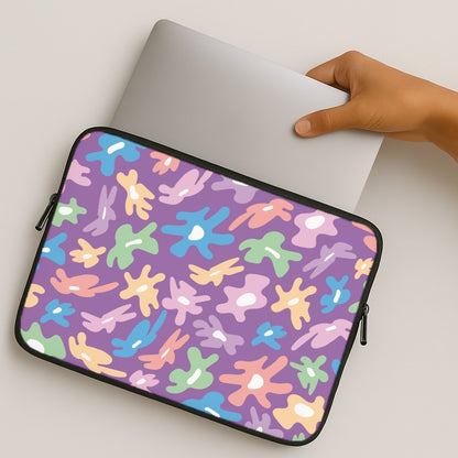 Abstract Flowers- Floral Patterns MacBook Case