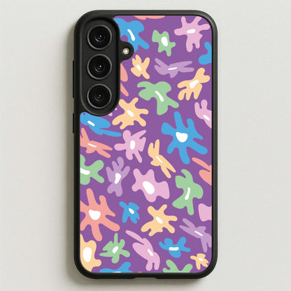Abstract Flowers- Floral Patterns Phone Case for Galaxy S25FE