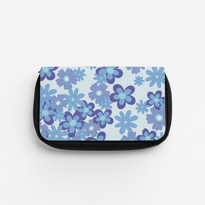 Blue Flowers - Floral Patterns Pencil Case