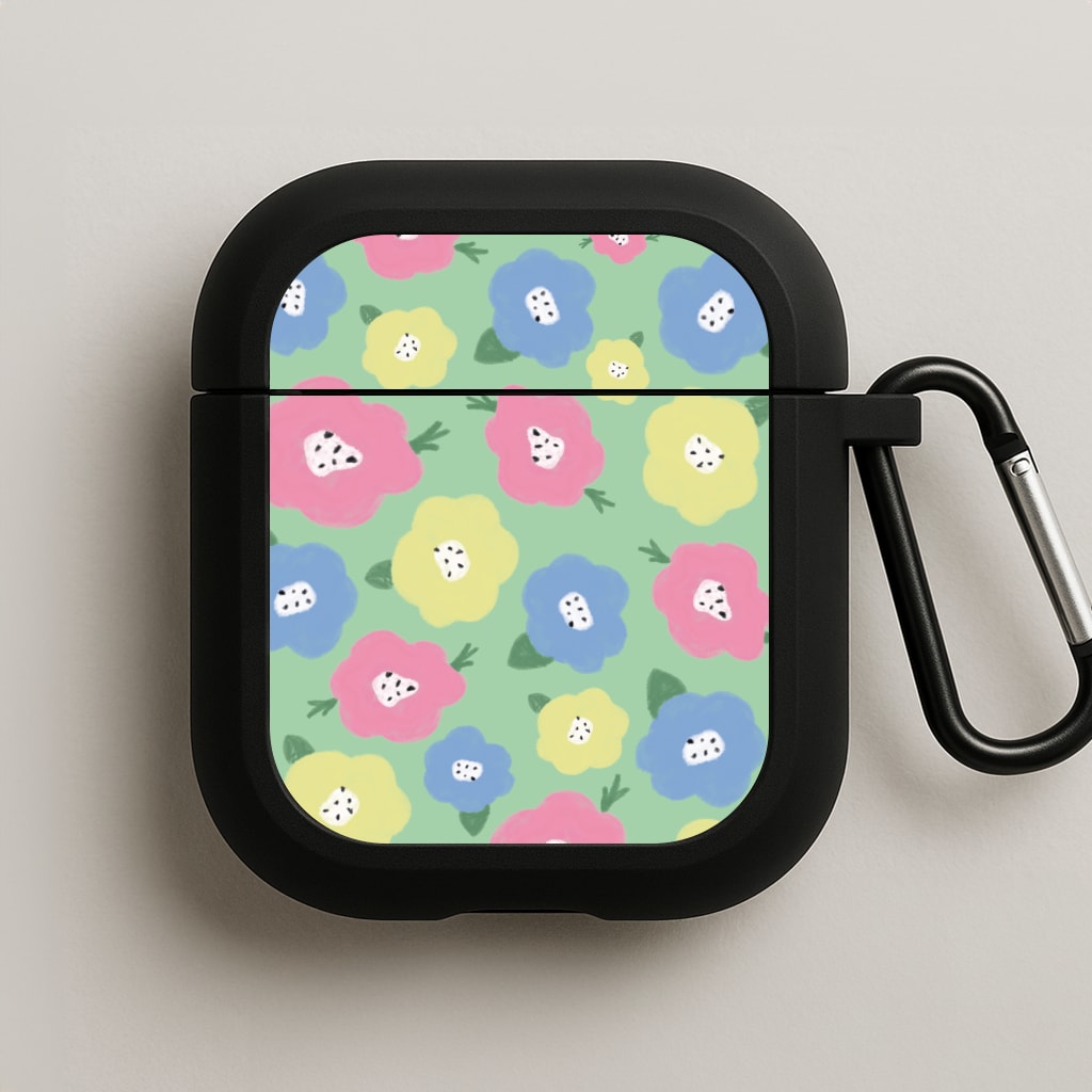 Painted Flowers - Floral Patterns AirPods Case