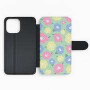 Painted Flowers - Floral Patterns Flip / Wallet Phone Case 2