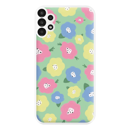 Painted Flowers - Floral Patterns Phone Case for Galaxy A13