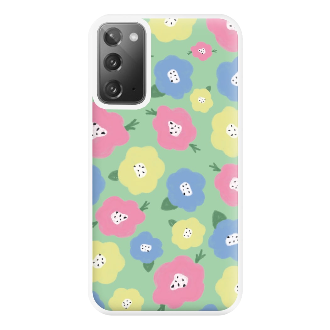 Painted Flowers - Floral Patterns Phone Case for Galaxy Note 20 Ultra