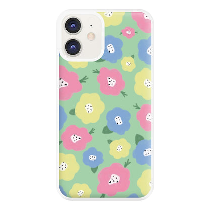 Painted Flowers - Floral Patterns Phone Case for iPhone 11