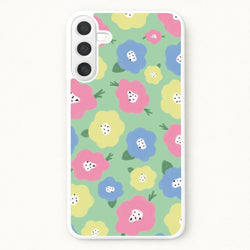 Painted Flowers - Floral Patterns Phone Case for Galaxy A57