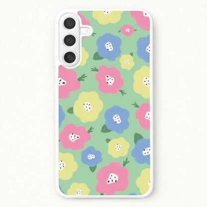 Painted Flowers - Floral Patterns Phone Case for Galaxy A37