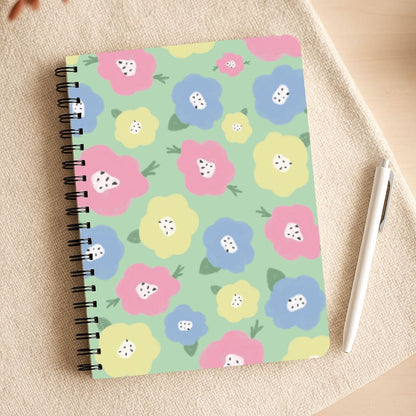 Painted Flowers - Floral Patterns Notepad