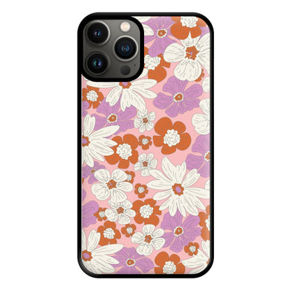 Retro Flowers - Floral Patterns Phone Case for iPhone 11 Pro Max