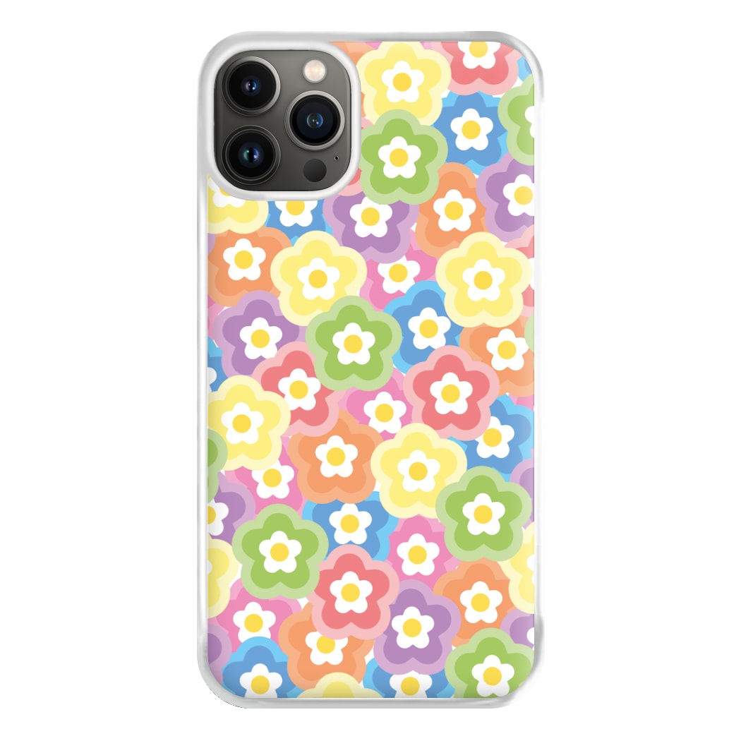 Psychedelic Flowers - Floral Patterns Phone Case for iPhone 13