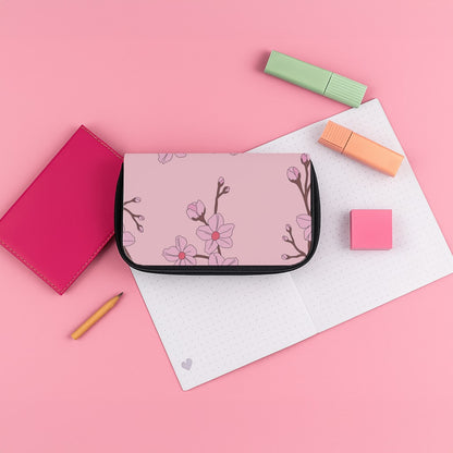 Cherry Blossom Pattern Pencil Case