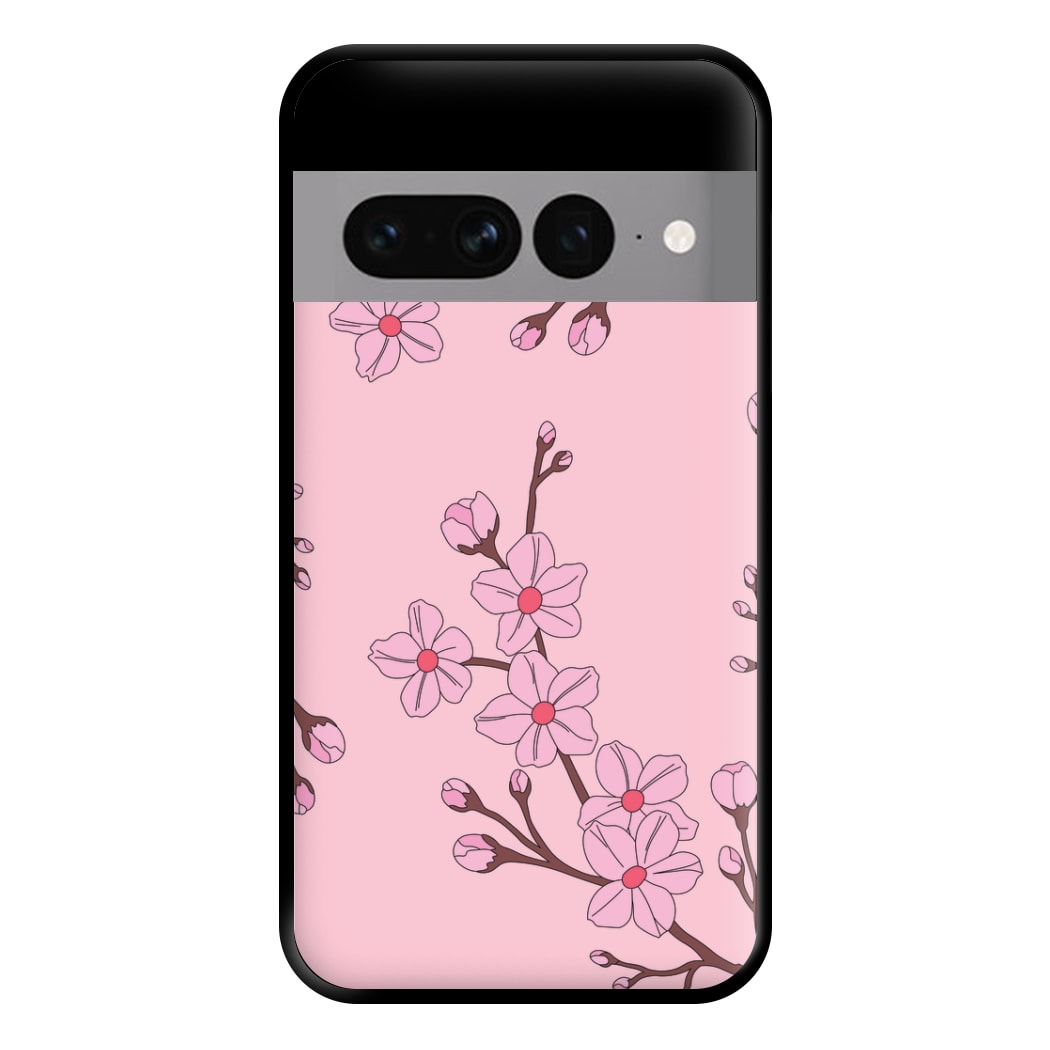 Cherry Blossom Pattern Phone Case for Google Pixel 7 Pro