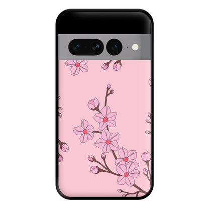 Cherry Blossom Pattern Phone Case for Google Pixel 7 Pro