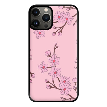 Cherry Blossom Pattern Phone Case for iPhone 11 Pro Max