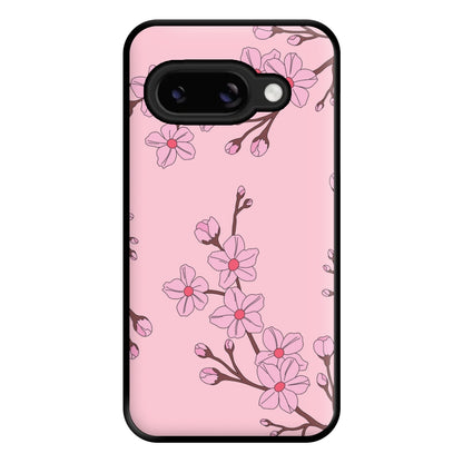 Cherry Blossom Pattern Phone Case for Google Pixel 8a
