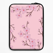 Cherry Blossom Pattern Laptop Sleeve 1