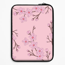 Cherry Blossom Pattern Universal Laptop Sleeve