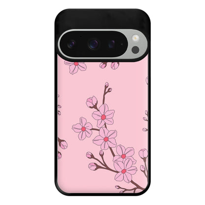 Cherry Blossom Pattern Phone Case for Google Pixel 9 Pro XL