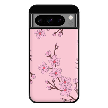 Cherry Blossom Pattern Phone Case for Google Pixel 8 Pro