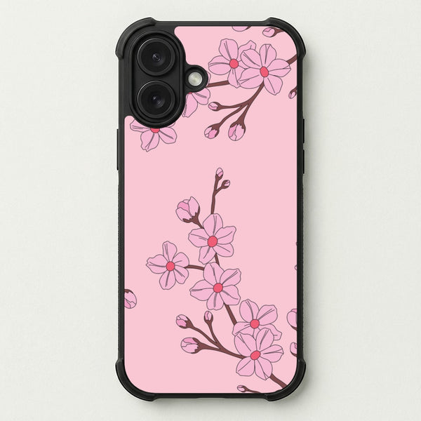 Cherry Blossom Pattern Phone Case — Bumper case