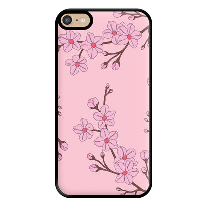 Cherry Blossom Pattern Phone Case for iPhone 6 Plus / 7 Plus / 8 Plus