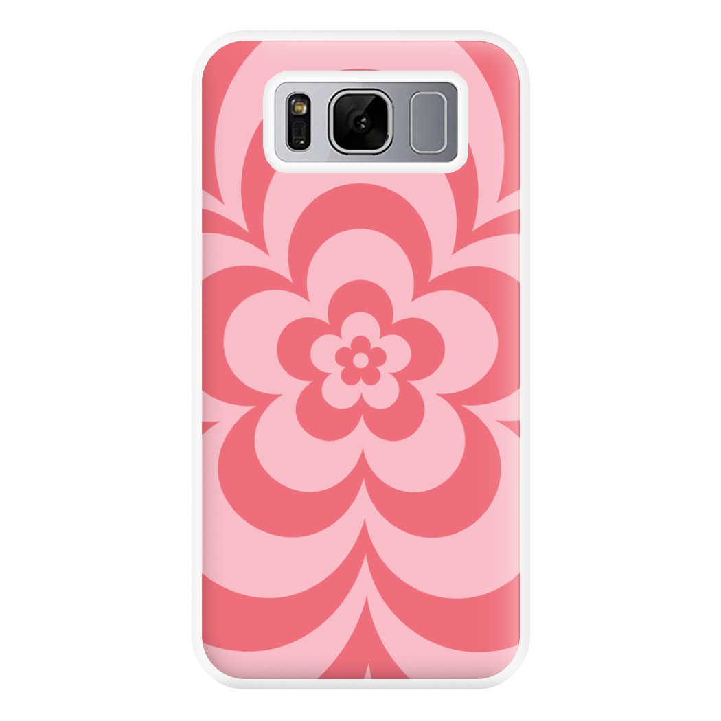 Pink Abstract Flower Pattern  Phone Case for Galaxy S8 Plus
