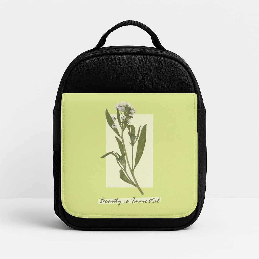 Beauty Is Immortal Press Flower Lunchbox