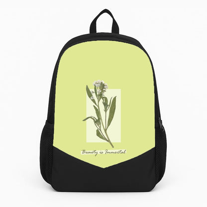 Beauty Is Immortal Press Flower Backpack