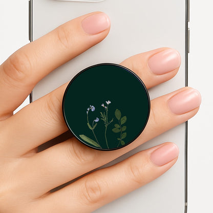 Follow Your Own Path Dark Green Phone Grip