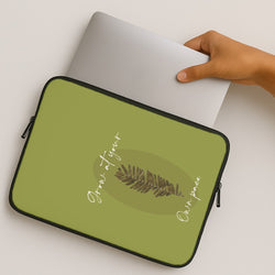 Grow At Your Own Pace Fern MacBook Case