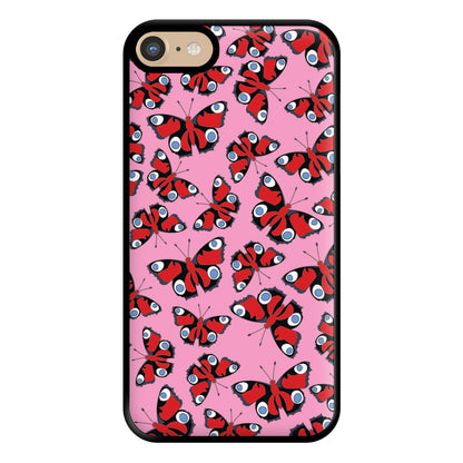 Red Butterfly - Butterfly Patterns Phone Case for iPhone 6 / 7 / 8 / SE