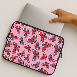 Red Butterfly - Butterfly Patterns MacBook Case