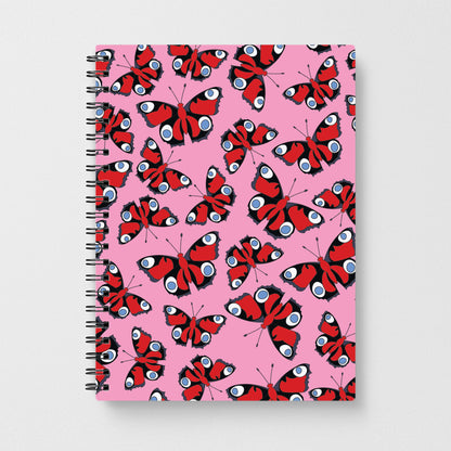 Red Butterfly - Butterfly Patterns Notebook