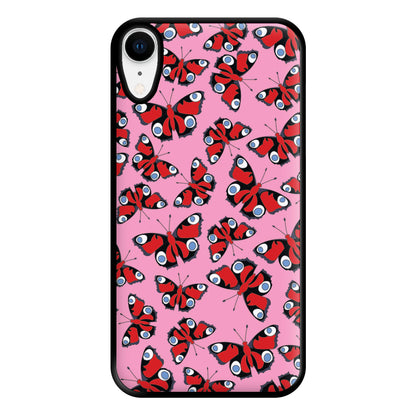 Red Butterfly - Butterfly Patterns Phone Case for iPhone XR