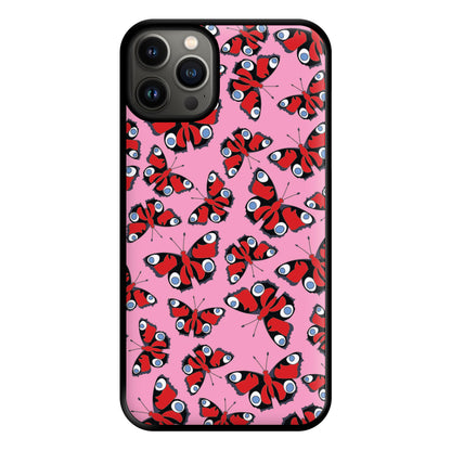 Red Butterfly - Butterfly Patterns Phone Case for iPhone 13