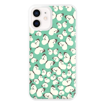 White Butterfly - Butterfly Patterns Phone Case for iPhone 13 Mini