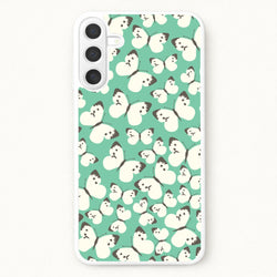 White Butterfly - Butterfly Patterns Phone Case for Galaxy A57