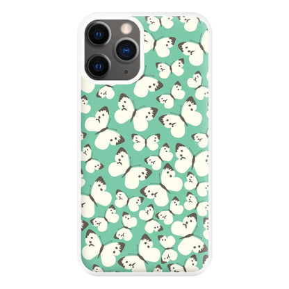 White Butterfly - Butterfly Patterns Phone Case for iPhone 12 Pro Max