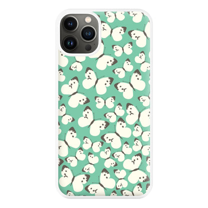 White Butterfly - Butterfly Patterns Phone Case for iPhone 13