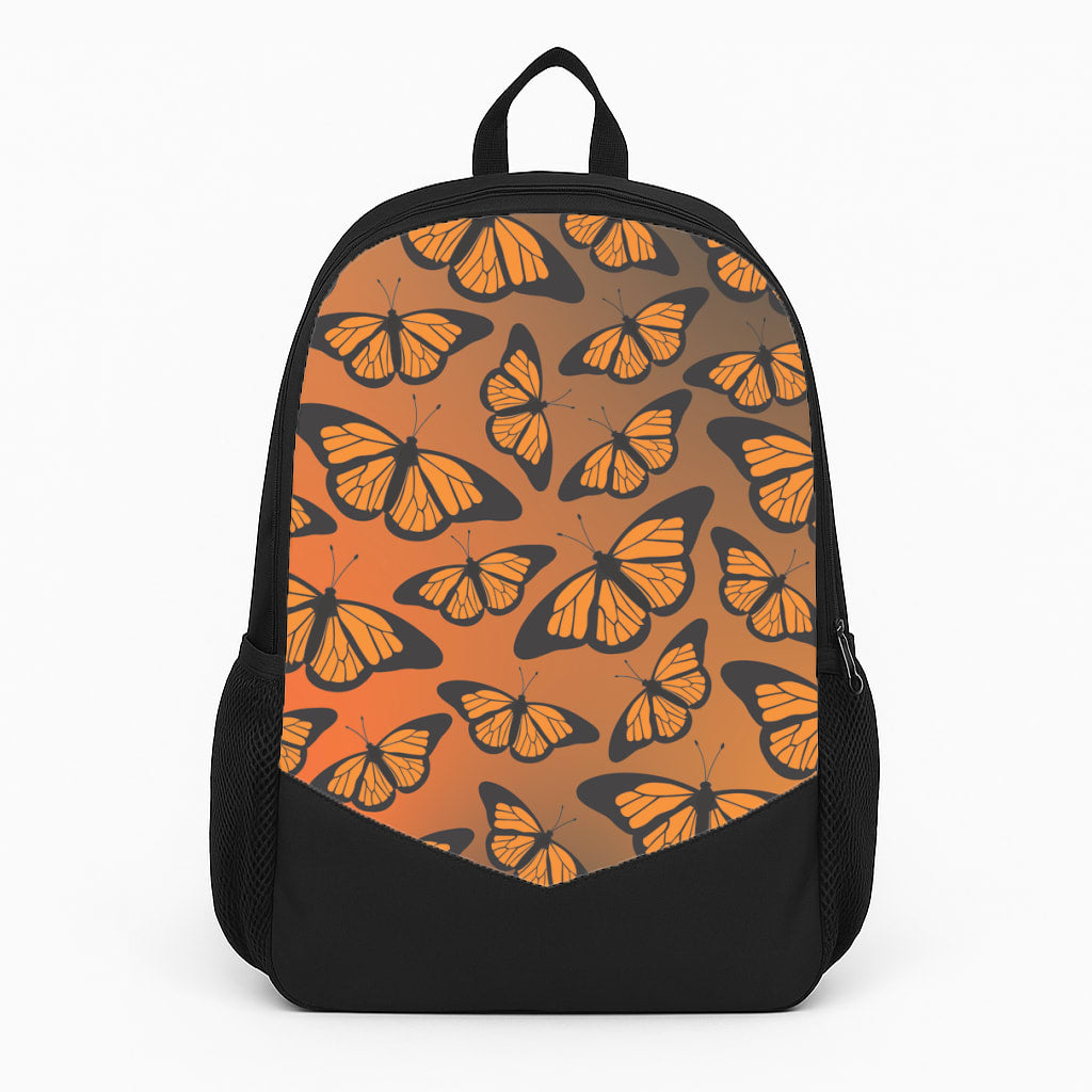 Orange Gradient Butterfly - Butterfly Patterns Backpack
