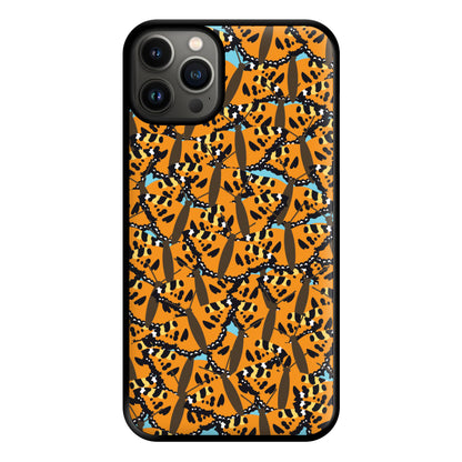 Orange Butterfly - Butterfly Patterns Phone Case for iPhone 13